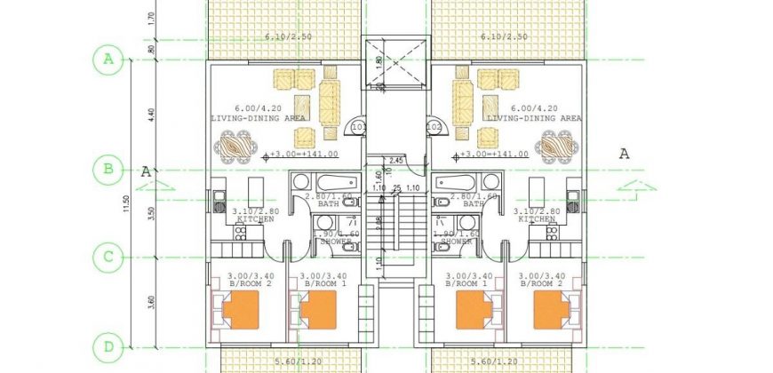 Paphos Town Center 2Bdr Apartment For Sale TPH3025