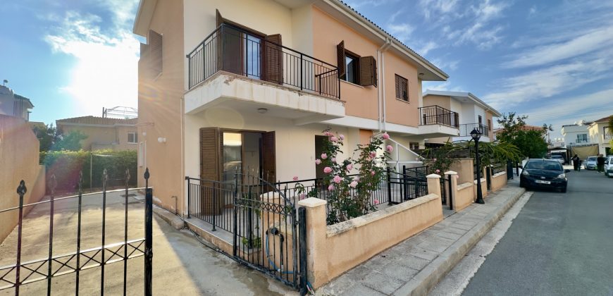 Paphos Kato Paphos Semi Detached Villa 3Bdr For Sale CPNC3763